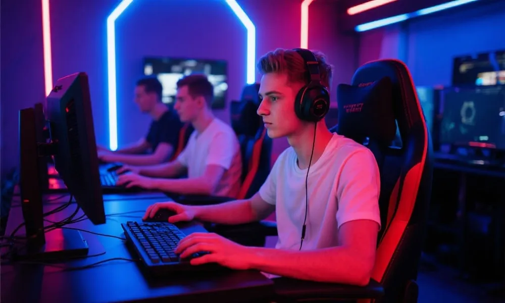 荣耀与汗水交织的彼岸：电竞俱乐部青训基地里的青春梦想